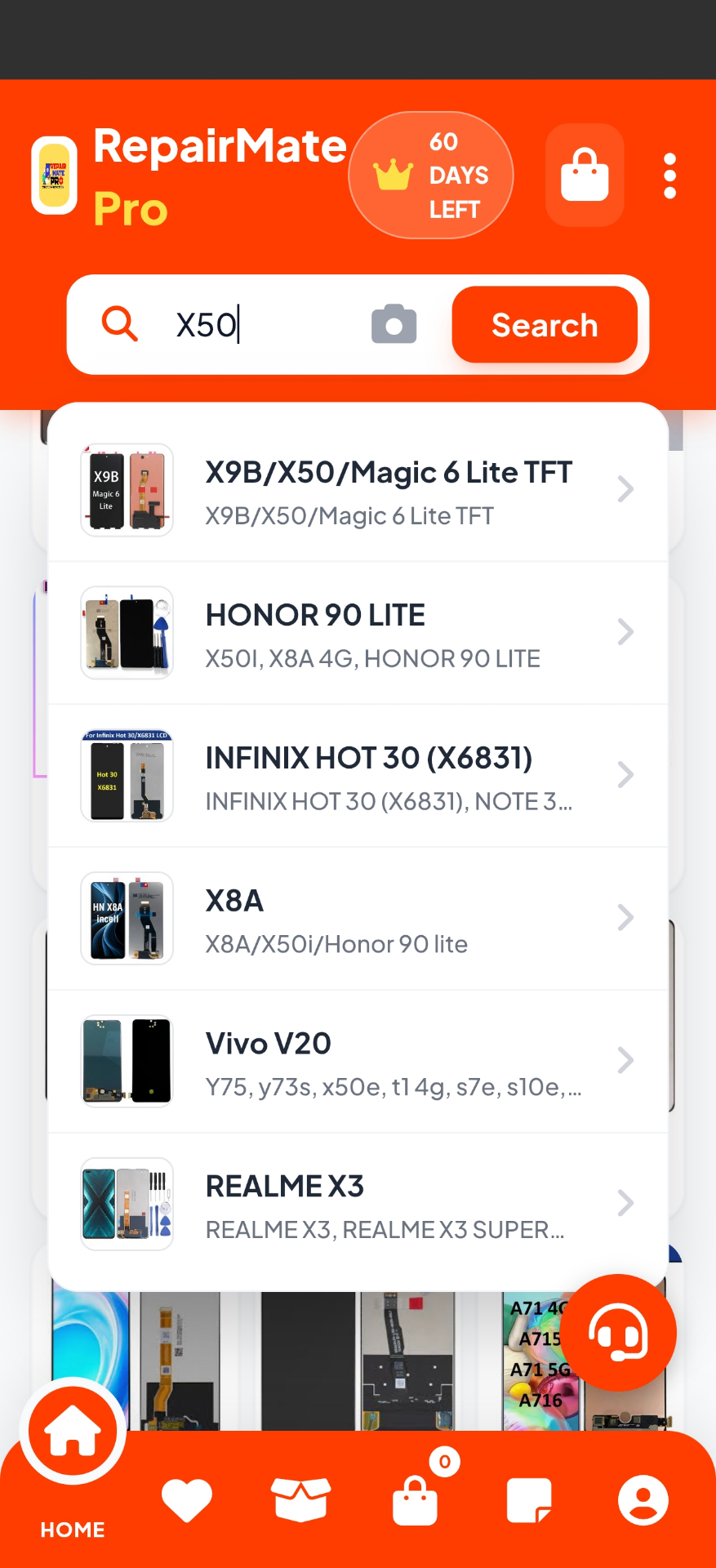 Multiple matches, real photos